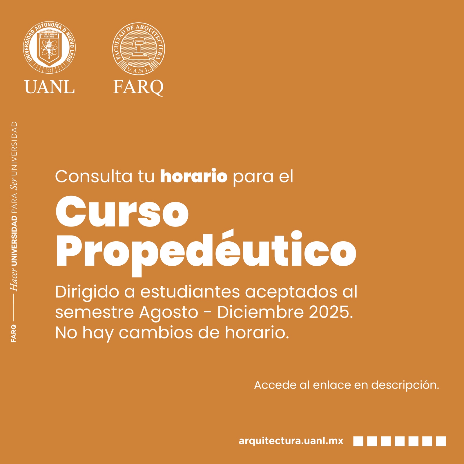 Horarios del Curso Propedéutico AGODIC 2025.